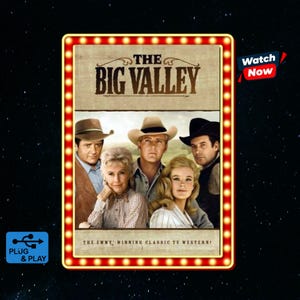 Big Valley Complete Series USB-samling (1965–1969) | DVD-kvalitet