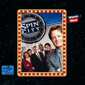Spin City Complete Series USB-samling (1996–2002) | DVD-kvalitet