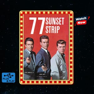 77 Sunset Strip komplett serie USB-samling (1958–1964) | DVD-kvalitet