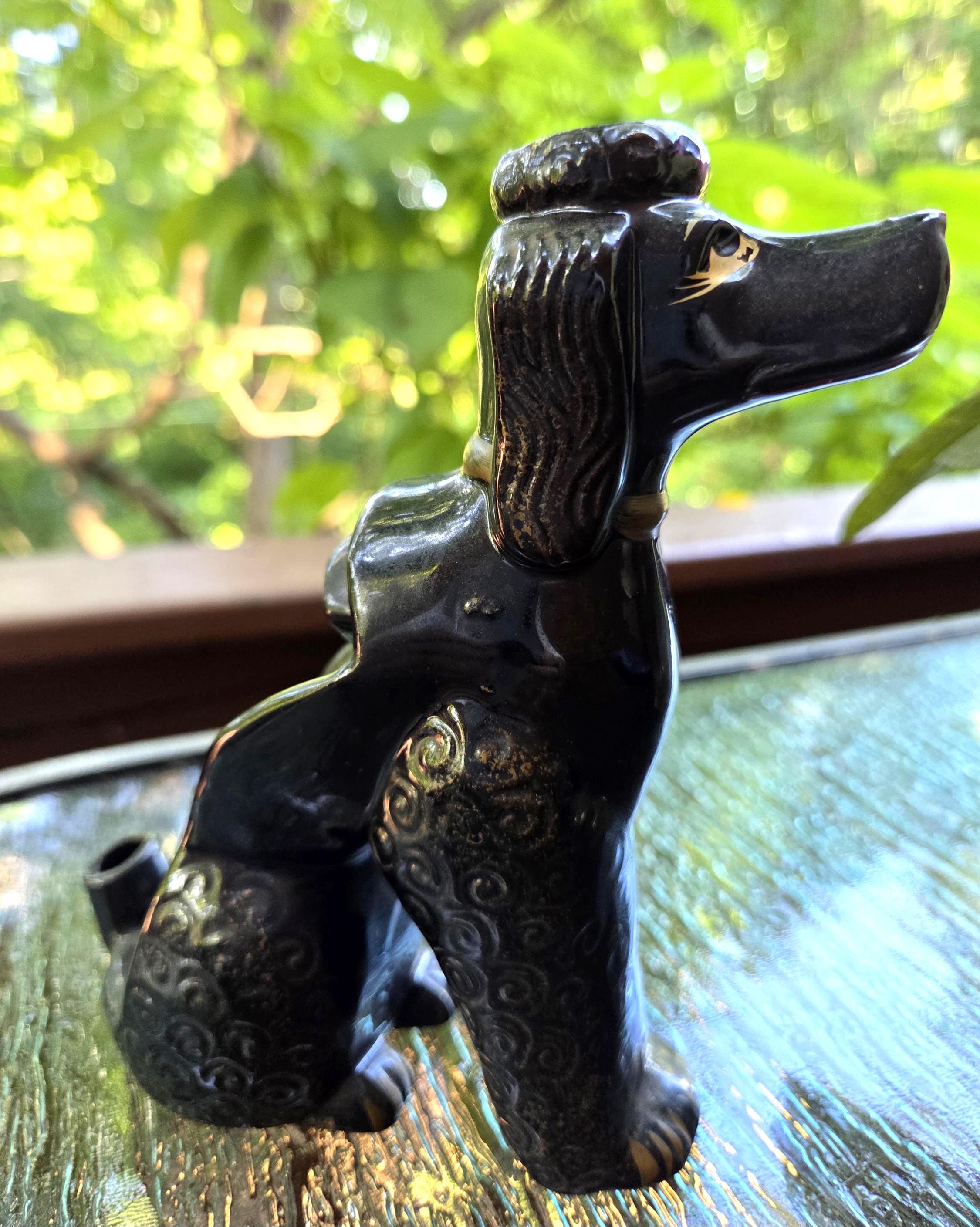 Ceramic Poodle Letter Holder - Etsy