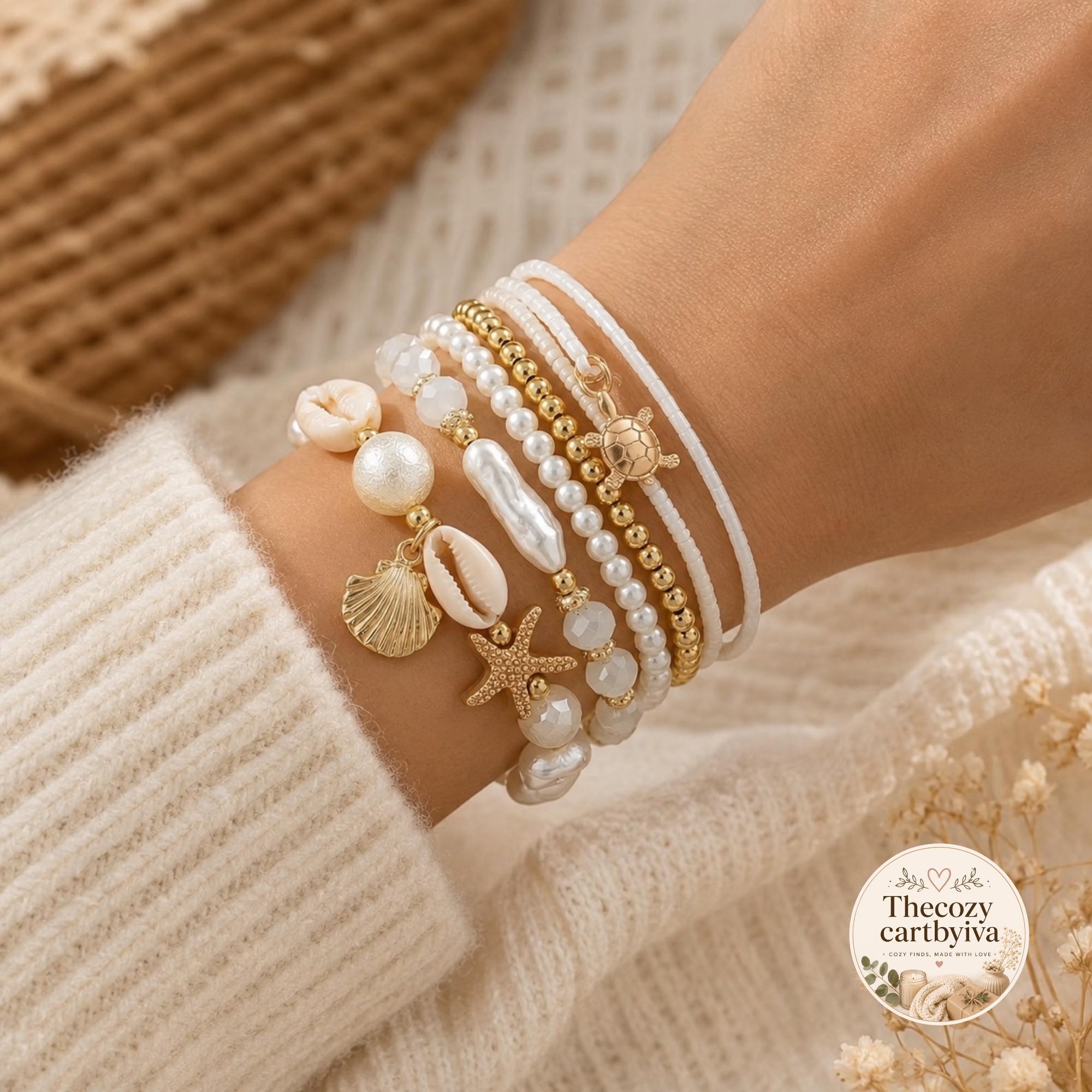 Shell bracelet - Etsy 日本