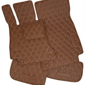 Custom Eco-Leather Floor Mats for Audi S-Line | A1 A3 A4 A5 A6 Q3 Q5 Q7 | Full Coverage Waterproof Anti-Slip