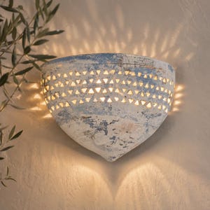 Handmade Ceramic Wall Sconce