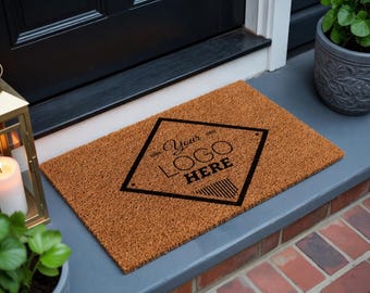 Your Logo Here Personalized Doormat, Your Custom Design Welcome Mat, Custom Mat, Business Logo, Personalized Welcome Mat, New Home Gift