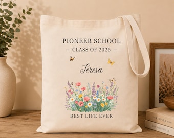 Personalized Pioneer School Tote Bag,JW Pioneer School 2026 Gift, Pioneer School Gift Bag, Best Life Ever Bag, jw gift, JW Pioneer Gift Bag