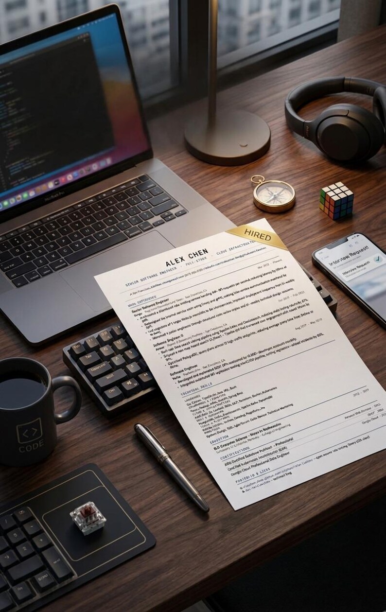 Senior Software Engineer Resume Template | Tech Executive CV. - Etsy