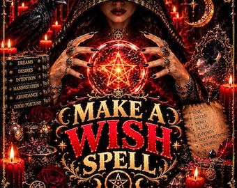 Make a Wish Spell | Wish Fulfillment Witchcraft | Powerful Manifestation, Dream, Desire & Goal Attraction Magic