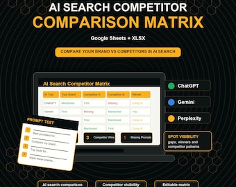 AI Search Competitor Comparison Matrix - Quick Start Guide