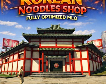 Fivem mlo Korean Shop | Mlo | Optimized| Roleplay | High quality|