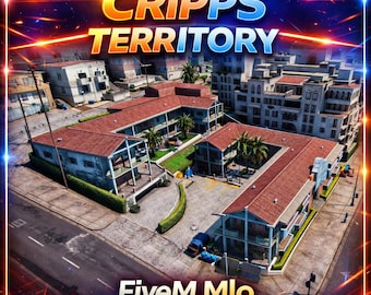 Fivem mlo Chrisp gang hood| Mlo | Optimized| Roleplay | High quality|