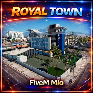 Fivem mlo Royal Town | Mlo | Optimized| Roleplay | High quality|