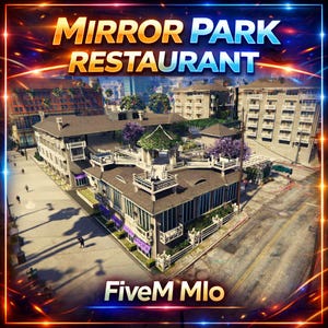 Fivem mlo Spiegelpark Restaurant | Mlo | Optimiert| Rollenspiel | Hohe Qualität|