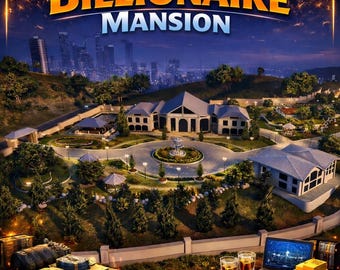 Fivem mansion Billionaire mansion | Mlo | Optimized| Roleplay | High quality|