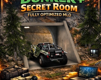 Fivem mlo Bunker Mlo| Mlo | Optimized| Roleplay | High quality|