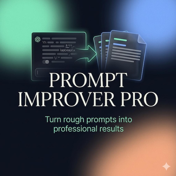 Prompt Improver Pro | AI Prompt Generator Tool (HTML App)