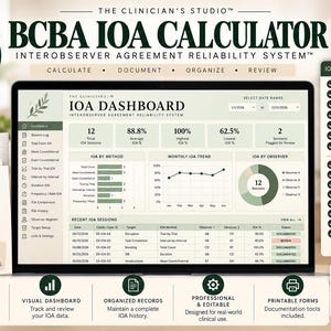 IOA Calculator Excel