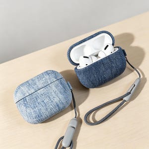 Denim AirPod Cover - Etsy