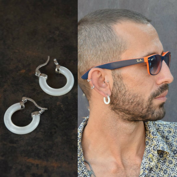 Mens Earrings Etsy
