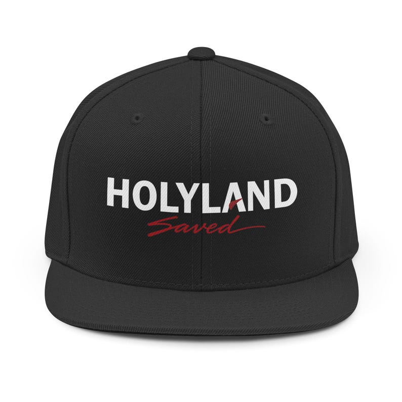 Holyland Kirkland Christian Parody Hat | Faith-Inspired Snapback image 3