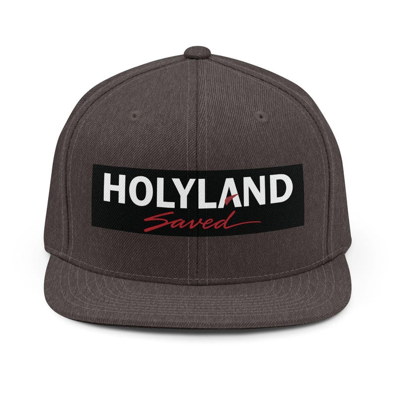 Holyland Kirkland Christian Parody Hat | Faith-Inspired Snapback image 1