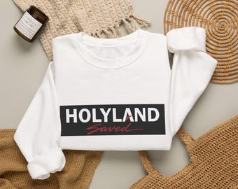 Holyland Kirkland Signature Parody Christian Crewneck Sweatshirt