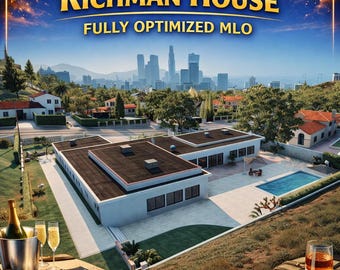 Richman House| Fivem mlo | Mlo | Optimized| Roleplay | High quality|