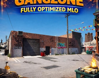 GANG ZONE MLO | Fivem mlo | Mlo | Optimized| Roleplay | High quality|