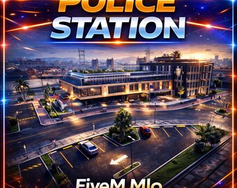 Police Station mlo | Fivem mlo | Mlo | Optimized| Roleplay | High quality|