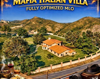 Mafia Mansion| Fivem mlo | Mlo | Optimized| Roleplay | High quality|