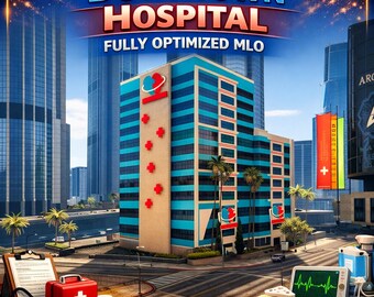 Hopital mlo fivem| Fivem mlo | Mlo | Optimized| Roleplay | High quality|