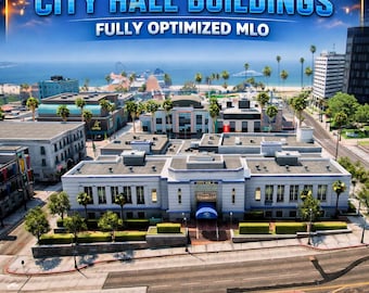 City hall mlo| Fivem mlo | Mlo | Optimized| Roleplay | High quality|
