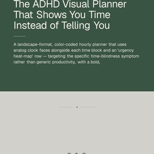 ADHD Time Blindness Planner | Visual Hourly Day Planner Clock Face | Color Coded Urgency Schedule Printable PDF