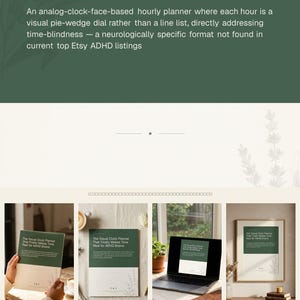 ADHD Time Blindness Planner | Visual Clock Dial Hourly Day Planner | Neurodivergent Printable PDF Instant Download
