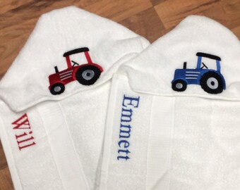 Tractor Bath Decor Etsy