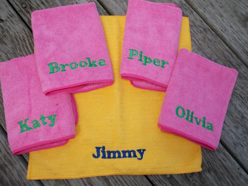 Personalized Washcloth Monogrammed Washcloth Teen Gift Face Etsy