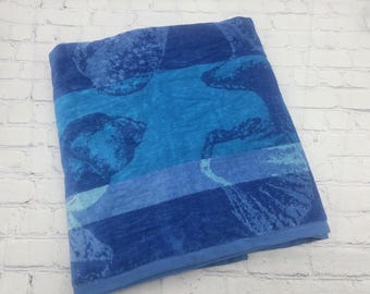 Shell Adult Personalized Beach Towel Monogrammed Beach Towel Adult Beach Towel Birthday Gift Graduation Gift for Him