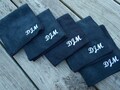 Monogrammed Washcloth, Personalized Gift for Him, Microfiber Face Cloth for makeup removal, washable reusable eco friendly, name embroidery