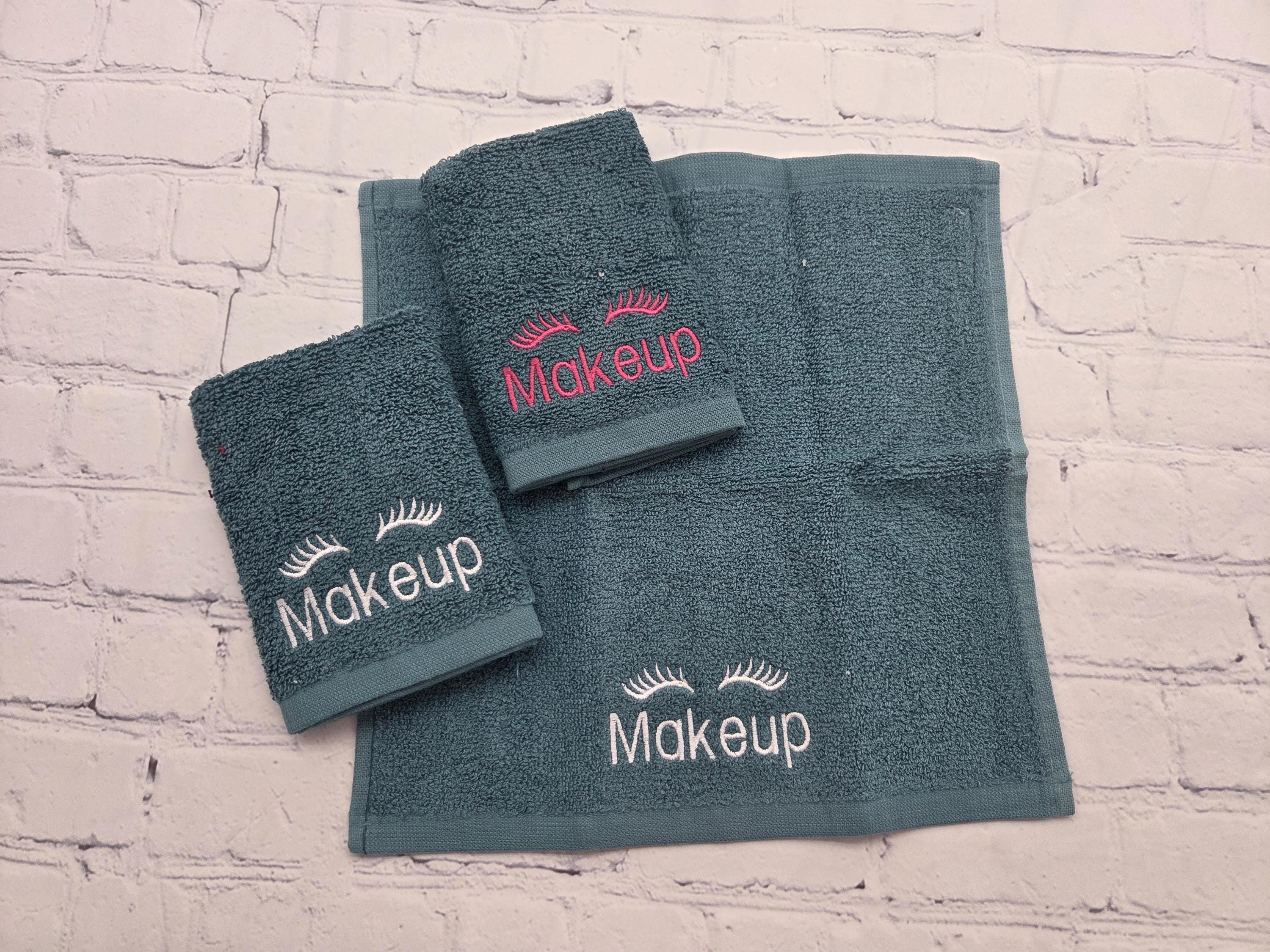 Makeup Removal Washcloths, Face Teen Gift, Face Towel, Cotton Make Up Removal Cloths, Gift for Her, Spa Bath Scrub Towel