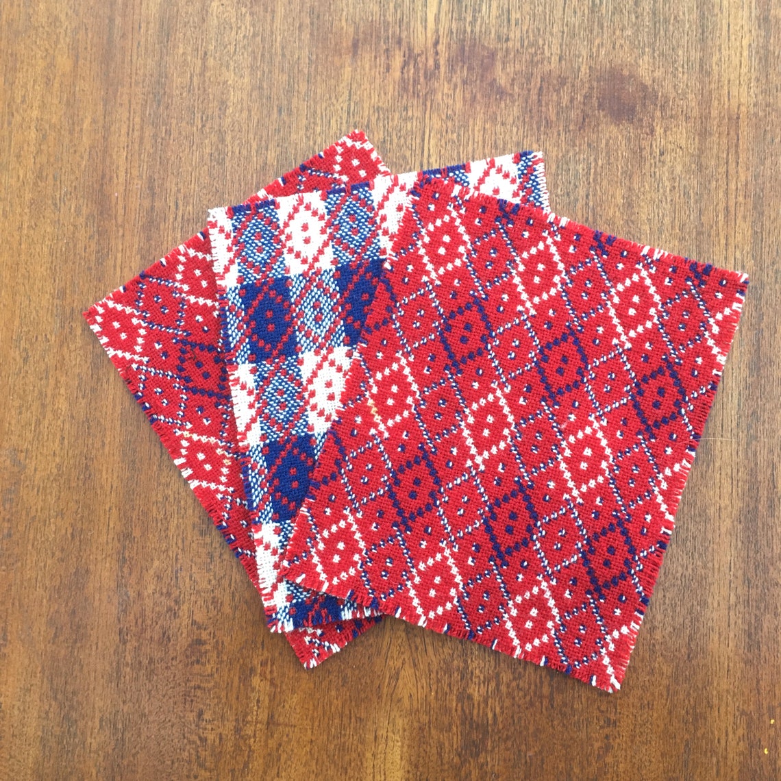 Welsh Tapestry Placemats Set of Three Etsy