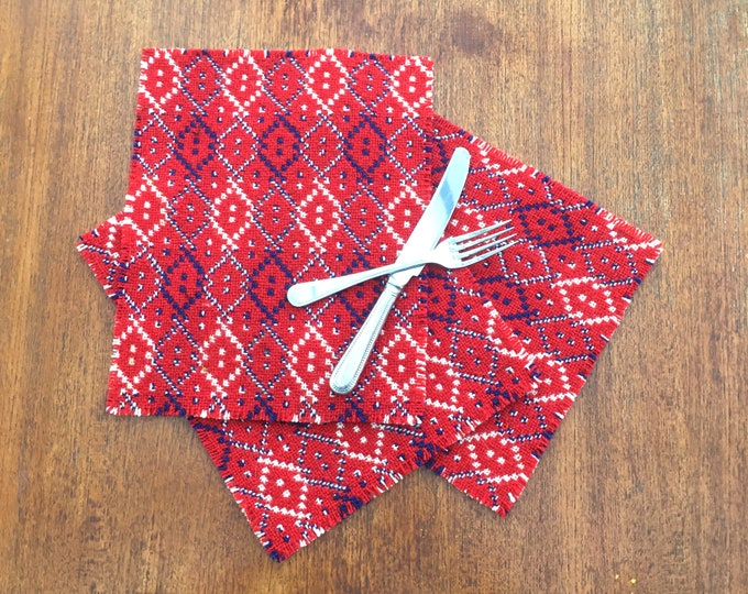 Welsh Tapestry Placemats Set of Three Etsy