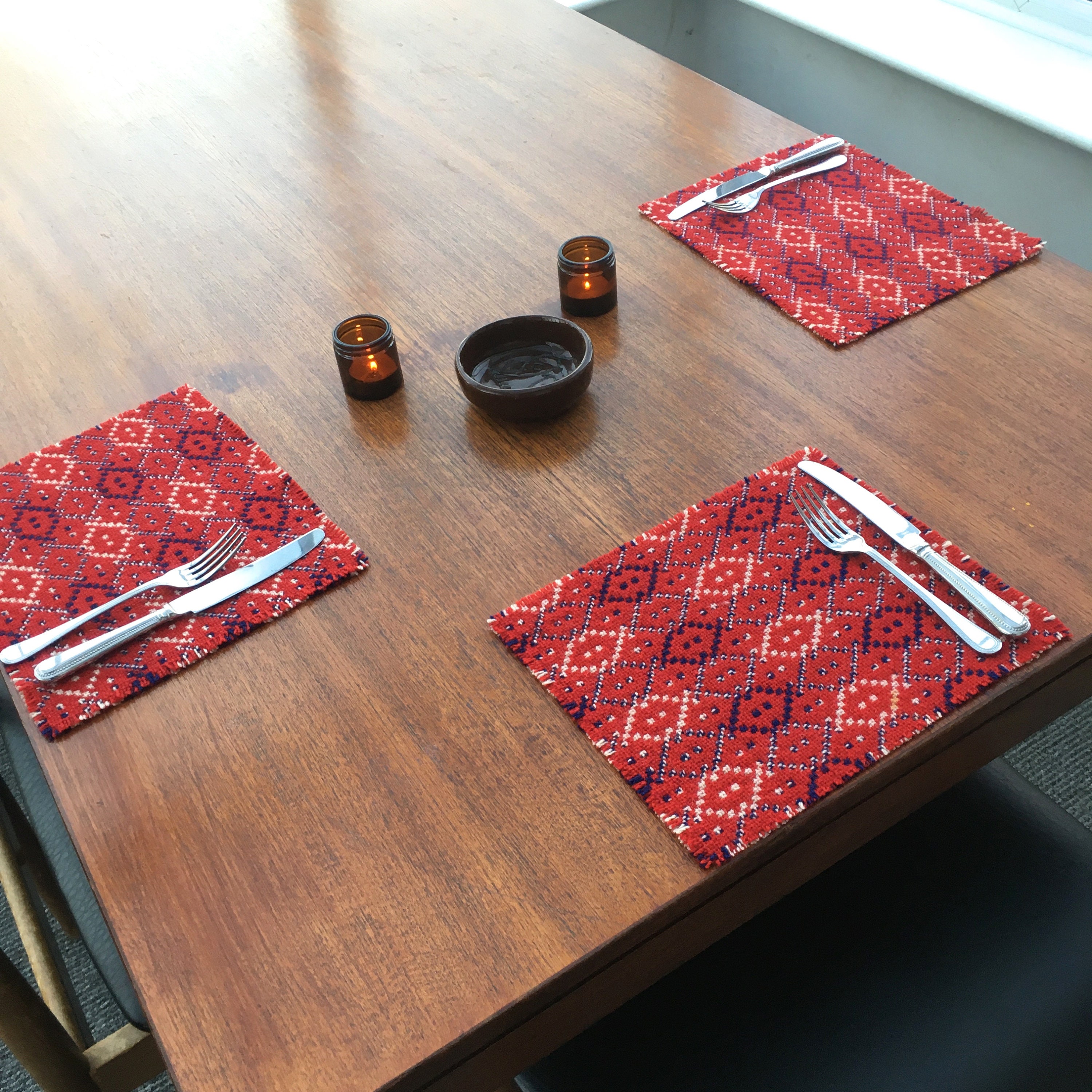 Welsh Tapestry Placemats Set of Three Etsy