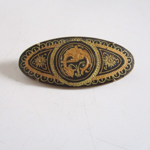 Broche Vintage Tolède - Superbe Pièce Ancienne - Occasion, à Porter Ou Collectionner
