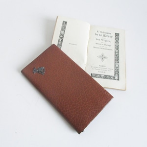 Antique french LITTLE prayer book, 1920s Leather cover Missal Missel Paroissien France Vintage