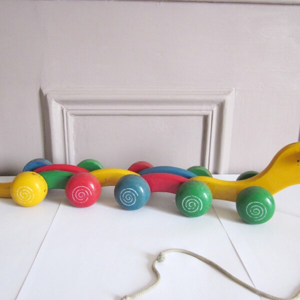 Vintage Französisch aus Holz Spielzeug - Gift - Kinder-1960