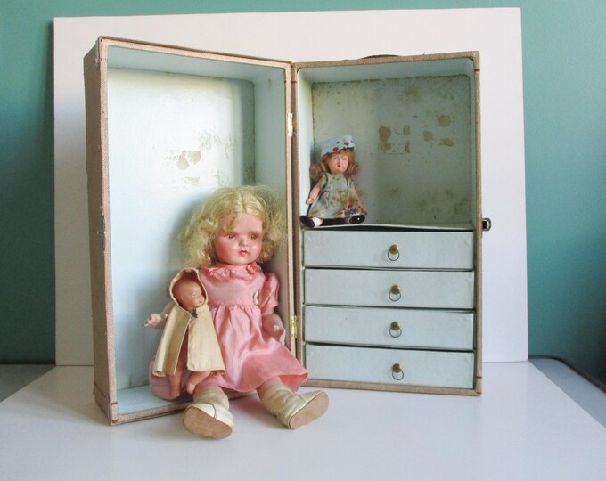 Poupée Ancienne Emma En Celluloïd - France Début XXème - 22 Cm - Bon état