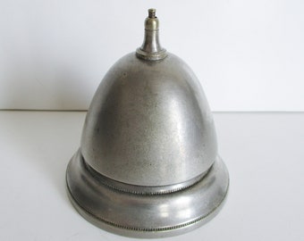 Vintage metal hotel bell 1940s Vintage Counter reception desk bell Cloche  comptoir Home decor