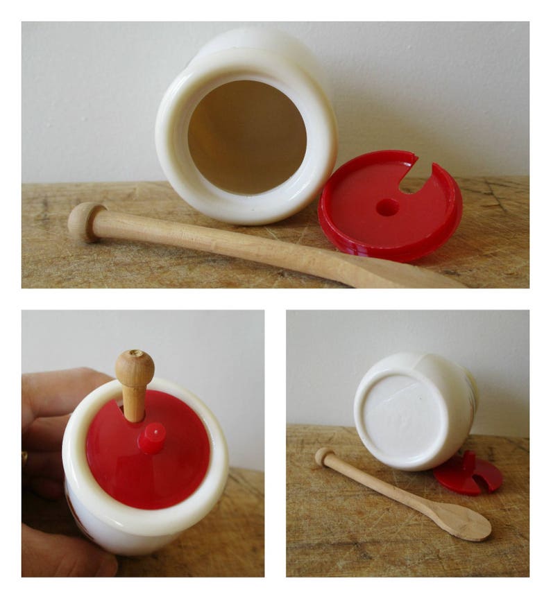 Vintage french mustard pot 1950s 1960s Moutardier AMORA Etsy