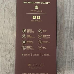 Limited Edition Chocolate Gold Stanley Cup Quencher H2.0 40oz Tumbler | Rare Brown Gold FlowState Travel Mug | Fast Shipping image 7