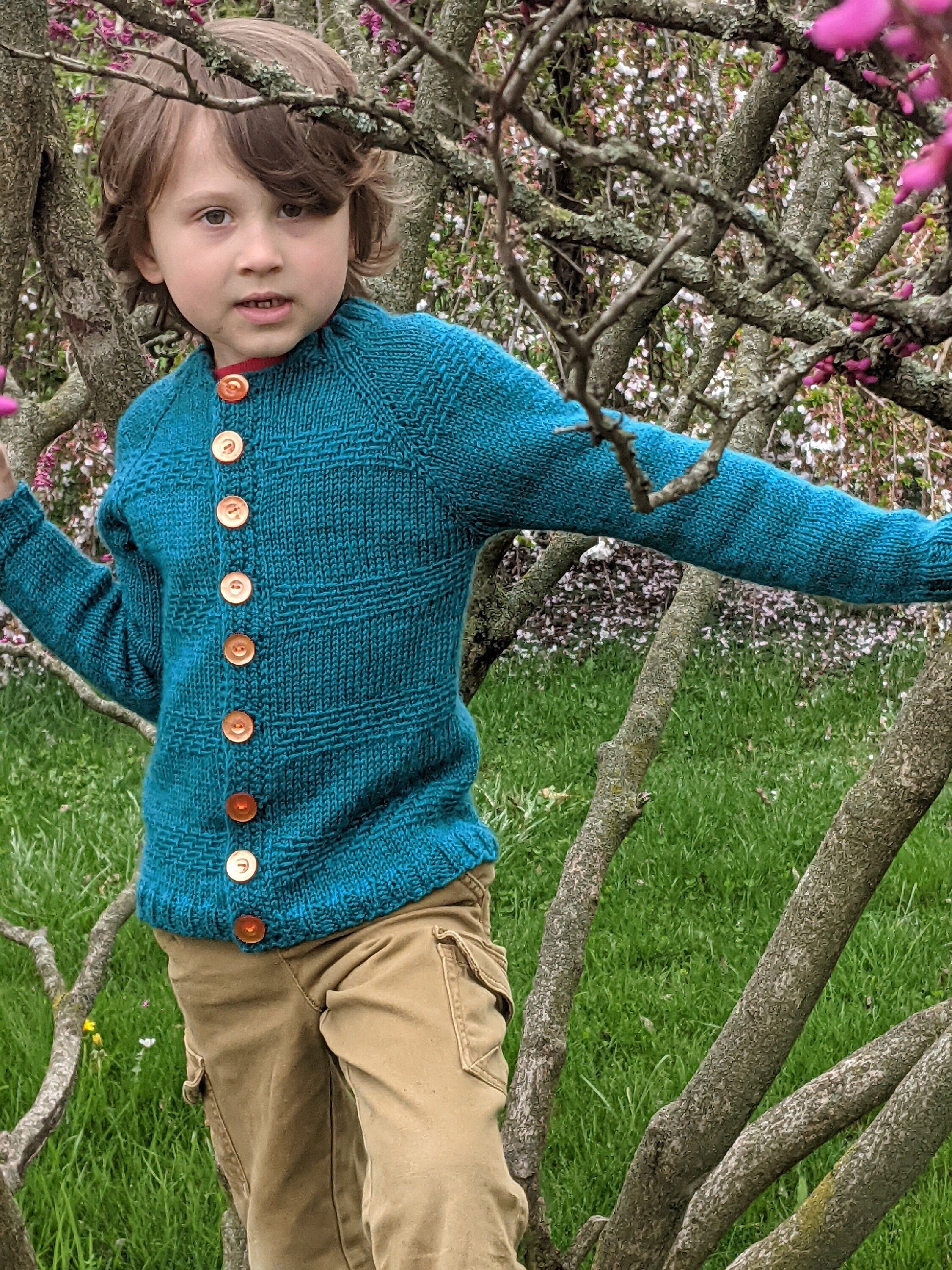 PATTERN 'prismarine Brick Cardigan 