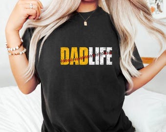 Funny Dad Life Softball Baseball Daddy PNG: Sports Parent Humor png Game Day Design (Digital Download)